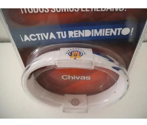 Pulsera Chivas Blanca Futbol Activa Tu Rendimiento