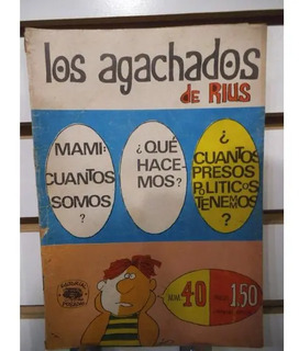 Comic Los Agachados De Rius 40 Editorial Posada Vintage