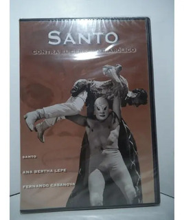 Santo Contra El Cerebro Diabolico Dvd Lucha Libre