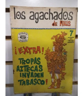 Comic Los Agachados De Rius 07 Editorial Posada Vintage
