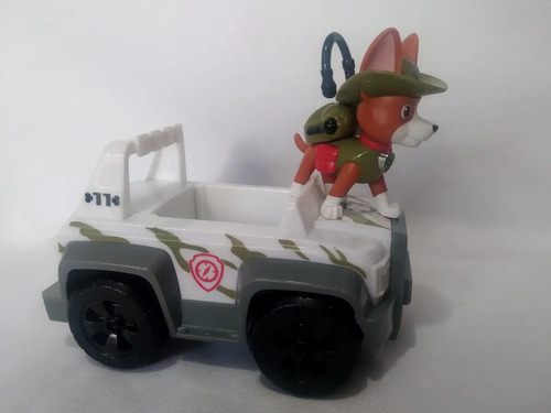 Vehiculo Con Perro Tracker Cruiser Paw Patrol Spin Master  (Usado)