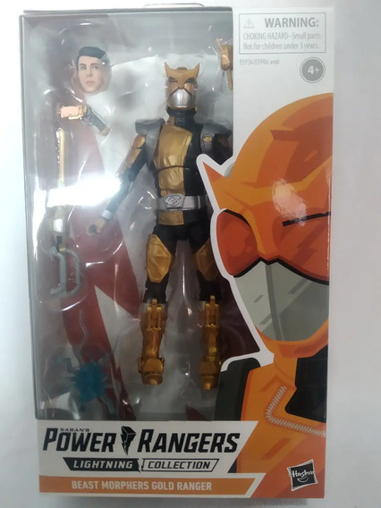 Beast Morphers Gold Ranger Power Rangers Hasbro