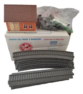 Set #2 Juego De Tren Y Rancho Sello Rojo Smart Toys