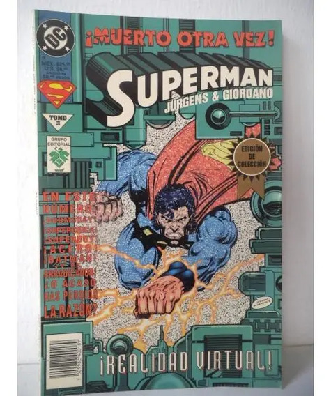 Muerto Otra Vez Tomo 3 Superman Editorial Vid