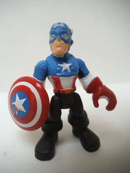 Ultimate Capitan America Marvel Super Hero Adventures Hasbro