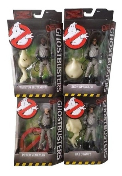Lote Peter, Egon, Winston Y Ray Cazafantasmas Ghostbusters