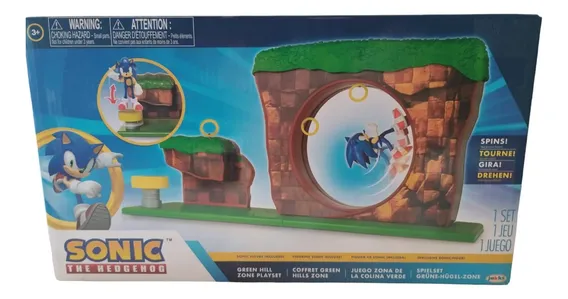 Green Hill Zone Sonic The Hedgehog Jakks
