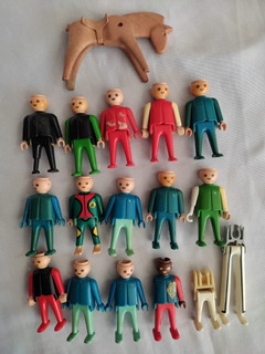 Lote De Figuras Playmobil Para Refaccion O Custom
