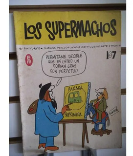 Comic Los Supermachos 107 Editorial Posada Vintage A