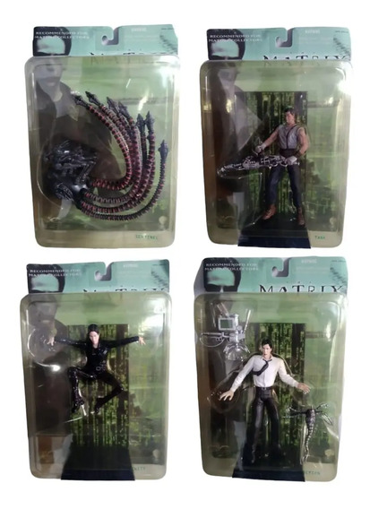 Lote 4 Figuras The Matrix N2toys .