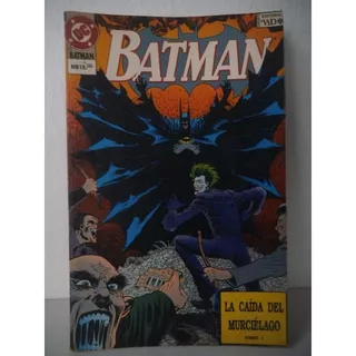 Batman La Caida Del Murcielago Tomo 1 Editorial Vid