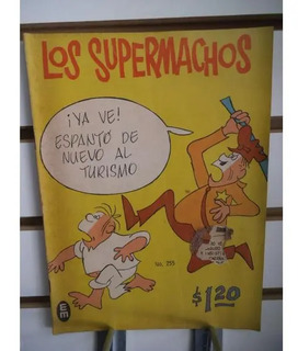Comic Los Supermachos 255 Editorial Posada Vintage 