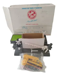 Set #9 Juego De Tren Y Rancho Sello Rojo Smart Toys