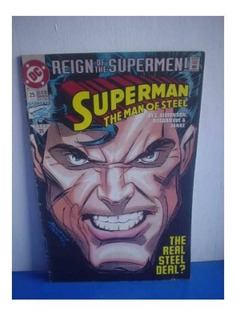 Superman The Man Of Steel 25 Dc Comics Ingles 