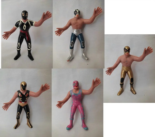 5 Luchadores Mexicanos Artesanales Bootleg 03