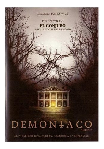 Demoniaco Demonic Will Canon Pelicula Dvd