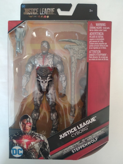 Cyborg Dc Multiverse Baf Steppenwolf Liga De La Justicia